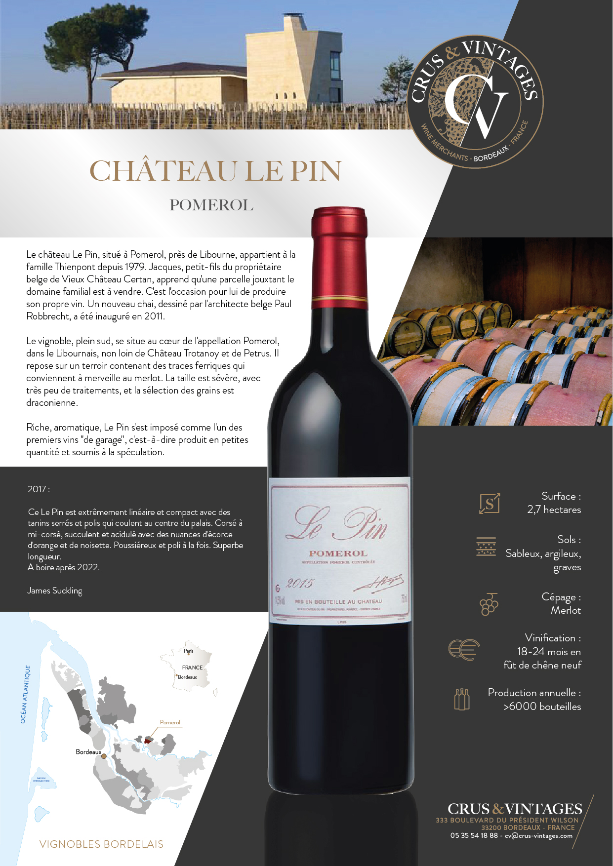 Château Le Pin - Crus & Vintages